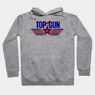 top gun retro emblem Hoodie